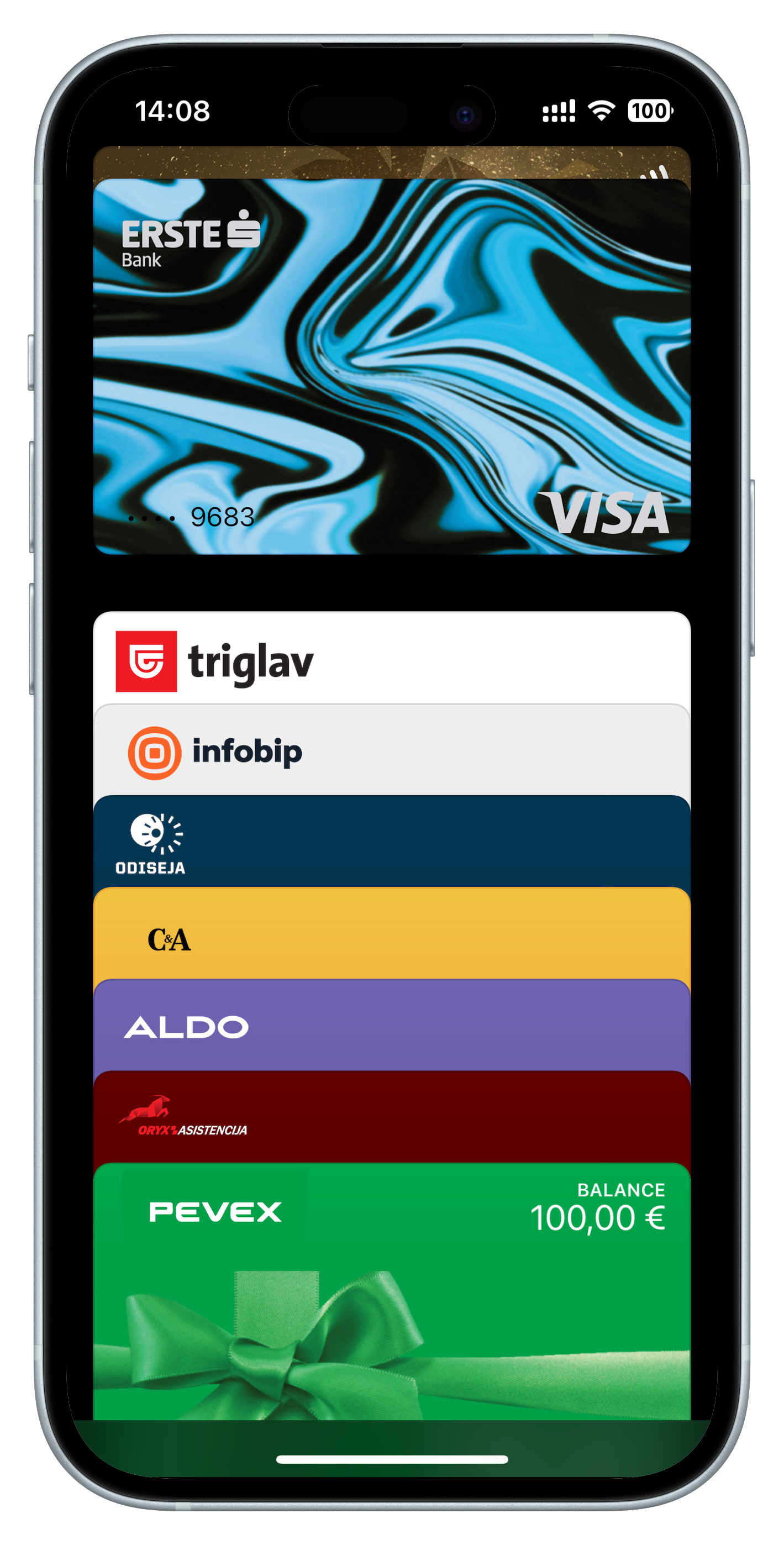 Apple Wallet with Multiple Passes